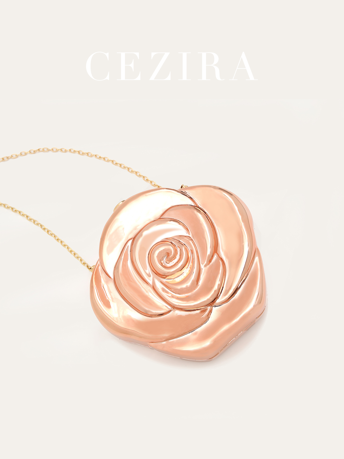 Crossfit Hard - CEZIRA Women's Fashionable Luxury Rose Shaped