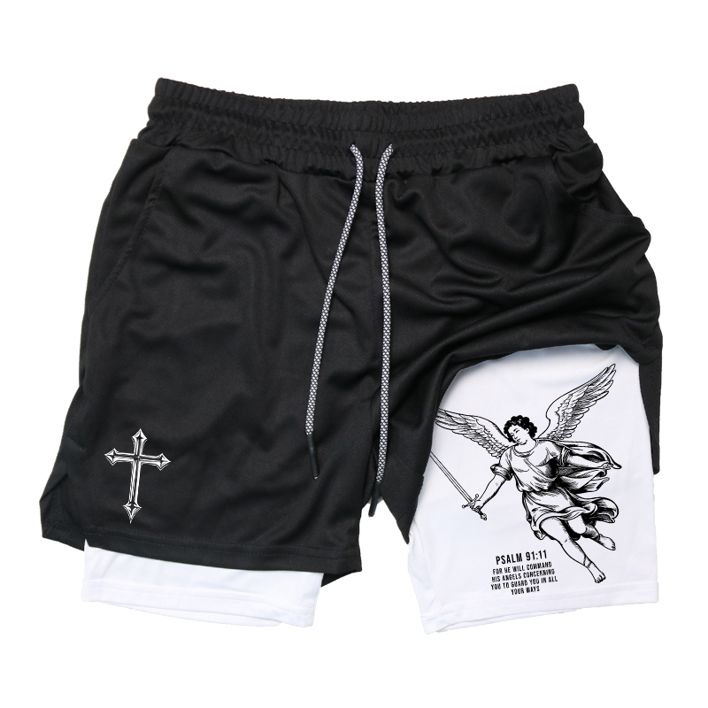 Crossfit Gym - Angel Cross Graphic 2 in 1