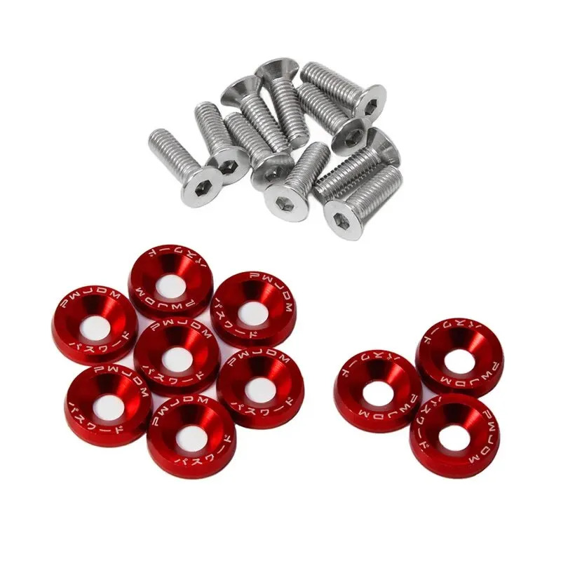 Bumper Plate 10Kg - 10 PCS M6 Car Fasteners Fender