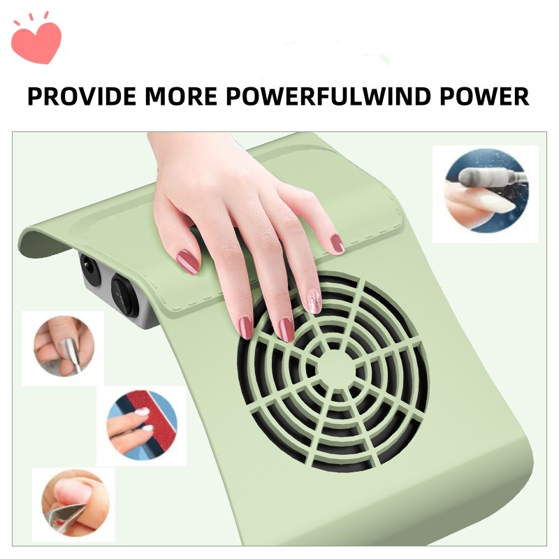 Crossfit Machine - 80W Nail Dust Collector With Two
