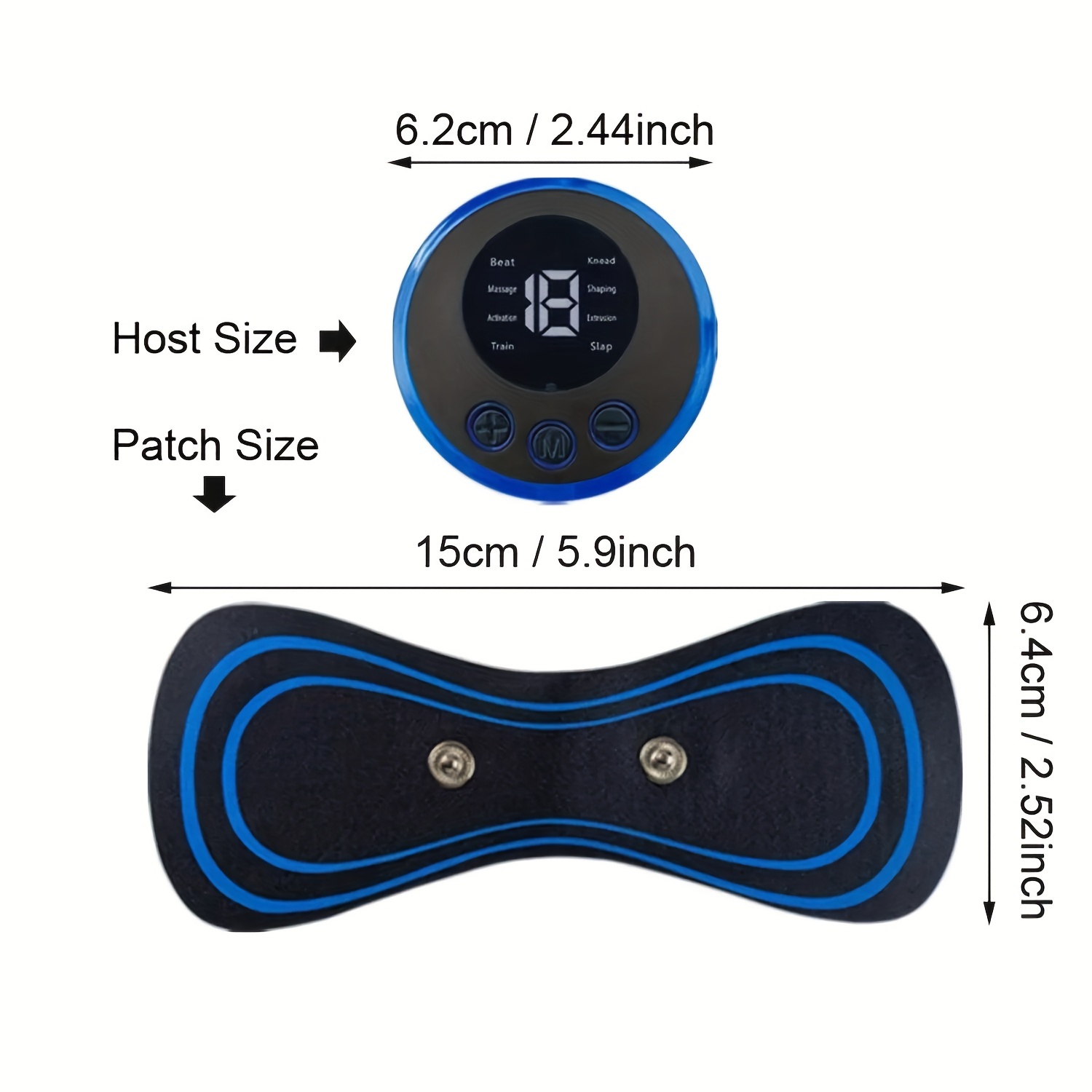 Electric Muscle Massager Set E - đánh giá và giá Crossfit Machine