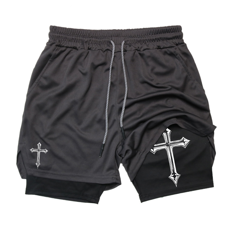 Cross Print 2-in-1 Workout Run - đánh giá và giá Crossfit Gear For Men