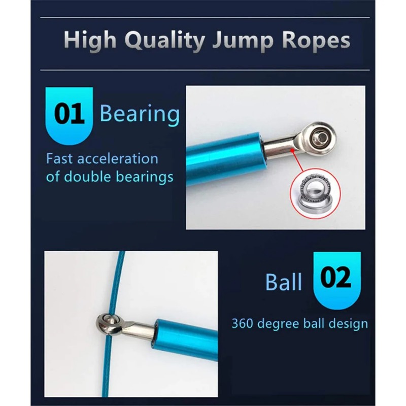 New Fitness Jump Ropes Crossfi - đánh giá và giá Crossfit No Equipment