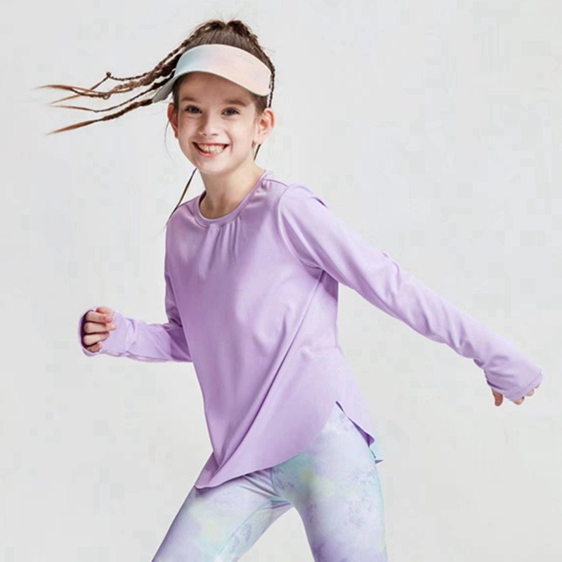 Girls Long Sleeve Shirts Quick - đánh giá và giá Crossfit Gym