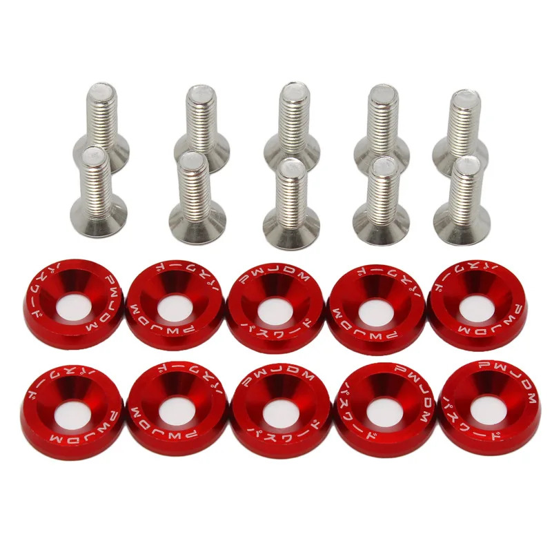 10 PCS M6 Car Fasteners Fender - đánh giá và giá Bumper Plate 10Kg