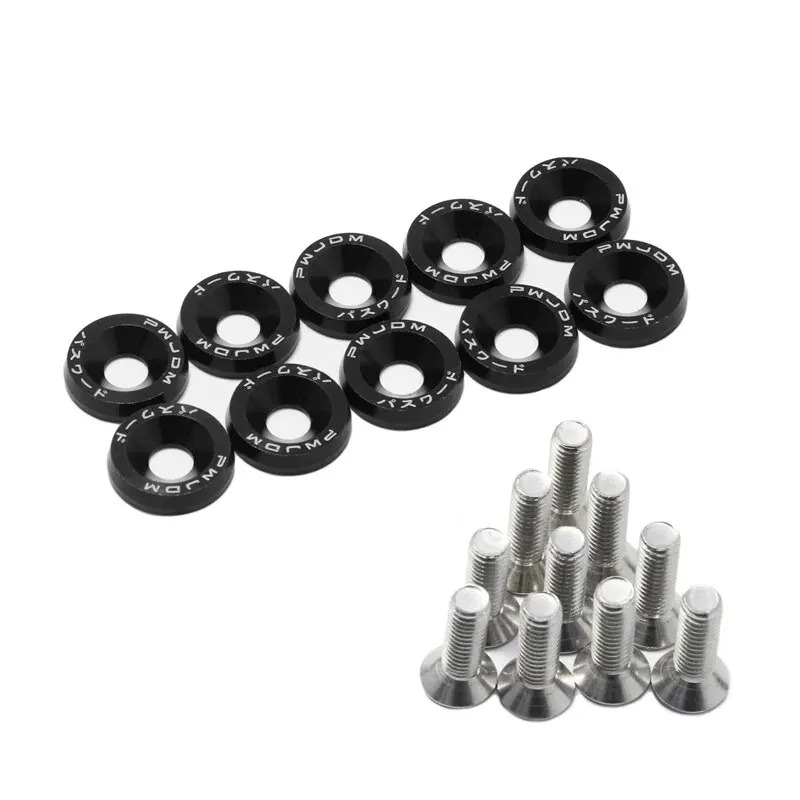 10 PCS M6 Car Fasteners Fender - đánh giá và giá Bumper Plate 10Kg